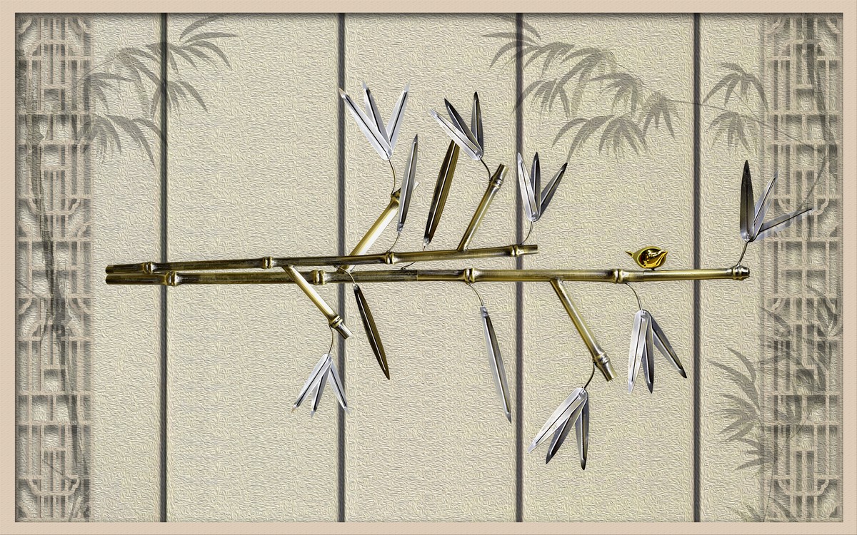 Веточка бамбук